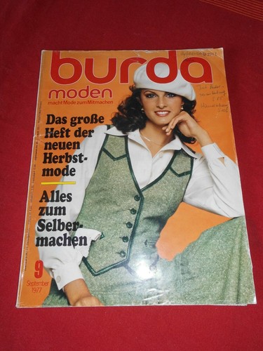 Burda moden september - moden,