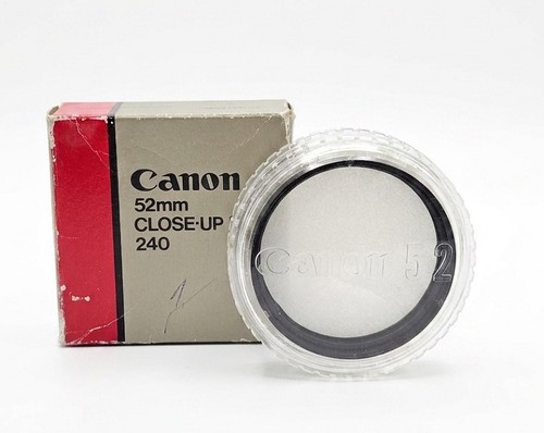 Canon nahlinse 52mm - 52mm, close-up