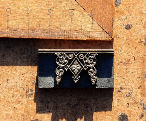 Messingornament prägeornament - messingornament,