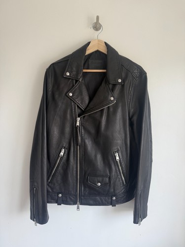 All saints lederjacke - all,