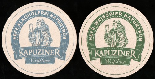 Bierdeckel kapuziner bräu - bierdeckel,