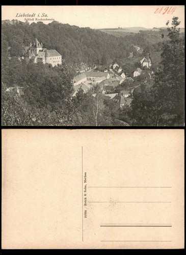 Ansichtskarte liebstadt - ansichtskarte,