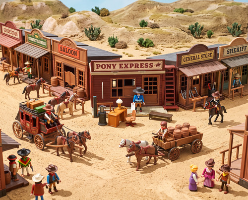 Playmobil westernhaus custom - playmobil, westernhaus-custom