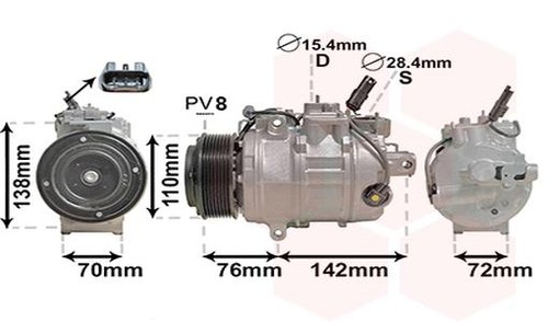 Kompressor klimaanlage für - kompressor,