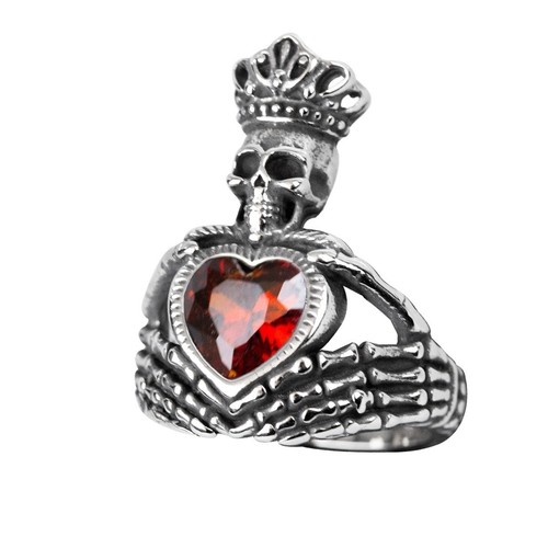 Claddagh gothic ring celtic - claddagh,