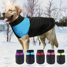 Winter Hundejacke warm wasserdicht für große Hunde Retriever Bulldog