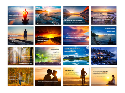 Premium postkarten - 16,