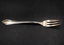 BSF Friederike 1 Dessertgabel 800er Silber / Krone & Halbmond / Gabel 14,3 cm #O