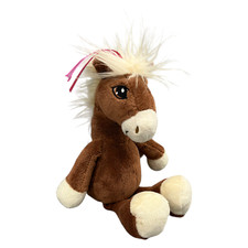 Nici Pferd Velvet Plüsch Plüschtier Kuscheltier Stofftier Schlenker 28cm braun