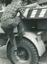 Fahrzeug kein Klettergerüst altes Foto für Eisenbahnmagazin 6,8 x 9,1 cm tw1325c