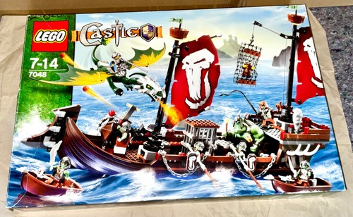 Lego 7048 castle trollschiff - lego,