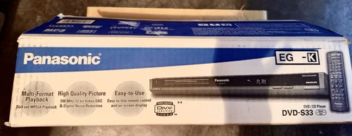 Panasonic dvd s33 - panasonic, dvd-s33