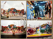 4 x Archiv Foto Karussell