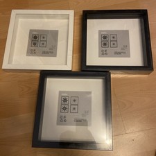 3 x Neuer IKEA RIBBA Rahmen 23 x 23 Mit Passepartout 