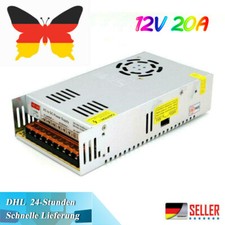 250W DC 12V 20A Schaltnetzteil Netzteil Netzgerät Trafo Transformator Treiber DE