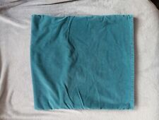 Kissenbezug 50x50 Petrol Samt Mit Überschlag