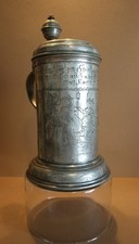 Antik Zunftkrug der Spinnerei