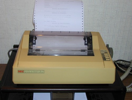 Nadeldrucker nec pinwriter - nec, p6