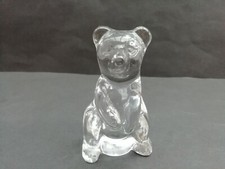 Glasfigur BÄR / TEDDY Glastier Tierfigur Glas ca. 7,0 cm