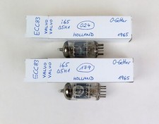 2x Valvo ECC83 / 12AX7 / same