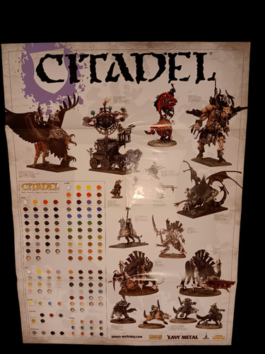 Warhammer citadel poster aus - warhammer,