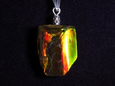 Ammolith Anhänger (Kanada)  30,7 Carat,  BLAM 5