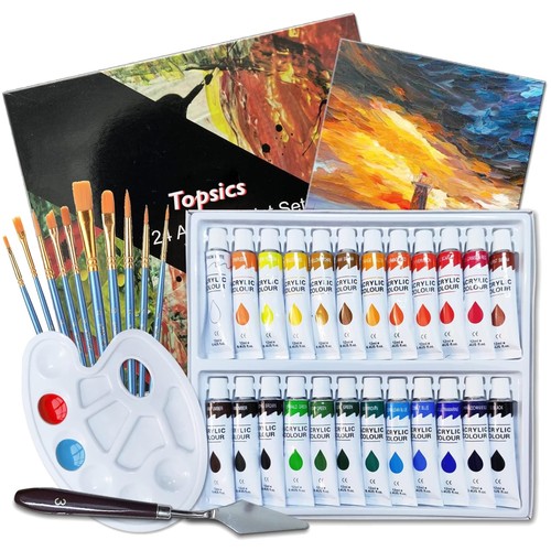 Teile acrylfarben set - 37, mit