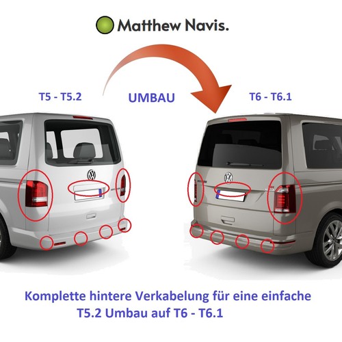 Heck umbau auf - t5/t5.2, t6/t6.1