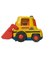 VTech Bagger Spielzeugauto Gelb Kunststoff Kinderfahrzeug Baustelle 8cm