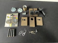 Gardinia Gardinenstangen Halterung Set Messing