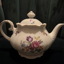 ALT Porzellan TEEKANNE H 12 cm