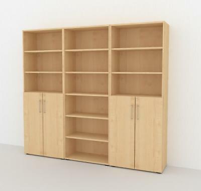 Büroschrankwand vh96 - büroschrankwand,