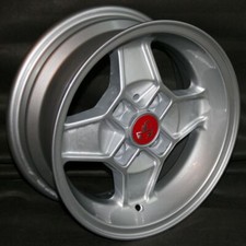 13 Zoll Felgen CD30 5,5x13" 4x98 ET7 58,6 Silber Alfa Autobianchi Fiat Matra ...