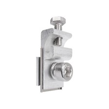 Kabelklemme Erdungsklemme Alu Edelstahl PV Solarpanel Erdung Blitzschutz Klemme 