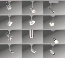 Paulmann URail Schienensystem verschiedene Spots, Deckenleuchte Schiene