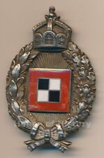 141510: Luftwaffe Beobachterabzeichen, hohl verbödet, 800er Silber, C.E. Juncker