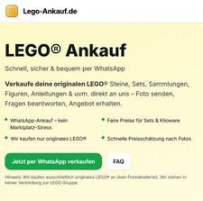 Lego Webprojekt - Start Up -