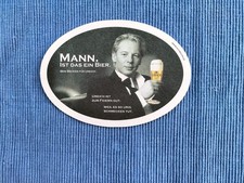 Bierdeckel Ureich Mannheim Ben Becker Mann ist das ein Bier