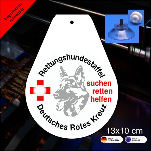 Rettungshundestaffel wappen - rettungshundestaffel,