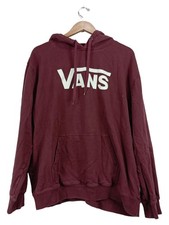 Vans Kapuzenpullover Herren XL Rot Casual Hoodie