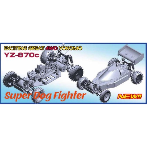 Yokomo 870c super dog - yz-870c,