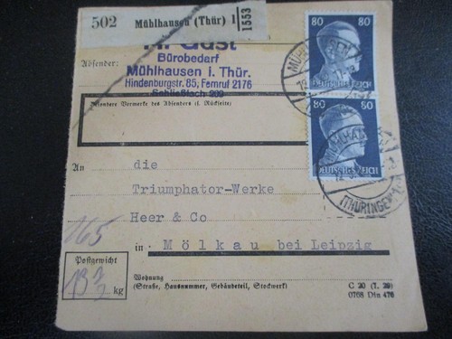1025 paketkarte aus - paketkarte,