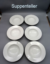 KPM BERLIN Suppen Teller tief Fahne URANIA weiß Ø 22,5cm Stückpreis 40€ 2. WAHL