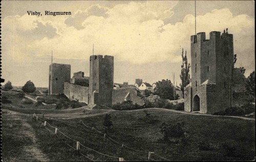 Visby sverige sweden 1910 - sverige, ~1910