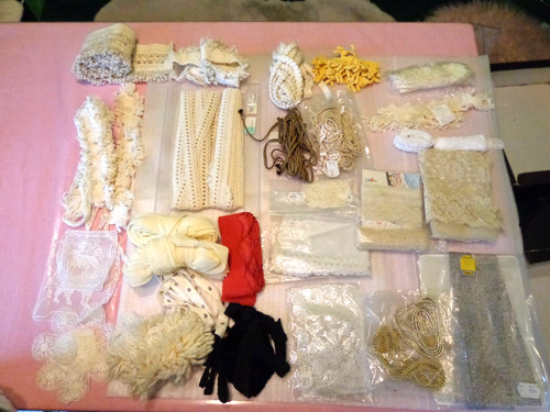 Spitzen borten konvolut - ,