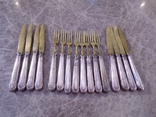 Antikes Obst / Dessertbesteck