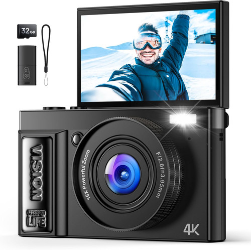 Digitalkamera 64mp kamera - 4k,