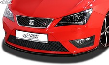 RDX Frontspoiler für SEAT Ibiza 6J FR & 6P FR Cup Lippe Vorne Ansatz Schwert ABS