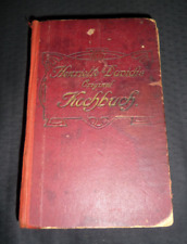 Buch ~ Henriette Davidis Holle Praktisches Kochbuch ~ um 1900