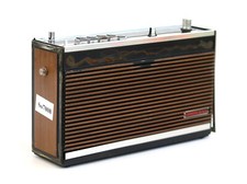 Vintage Nordmende Transistorradio Modell Carrera de Luxe, Typ 195A, 974.195.A